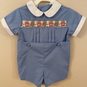 Baby outfit. Size 6 mos. Blue with bears
